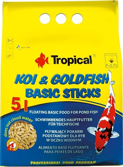 Picture of Tropical TROPICAL KOI&GOLDFISH BASIC STICKS 5l - 04567