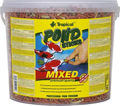 Изображение Tropical TROPICAL POND STICKS MIXED 5l WIADRO