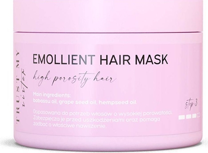 Изображение Trust Emollient Hair Mask emolientowa maska do wosów wysokoporowatych 150g