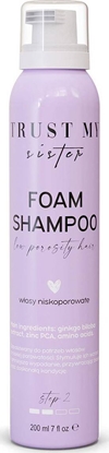 Attēls no Trust Trust My Sister Foam Shampoo szampon do włosów niskoporowatych 200ml