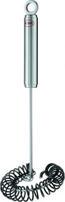 Attēls no trzepaczka spiralna 27 x 8,8 cm stal nierdzewna srebrno-czarna