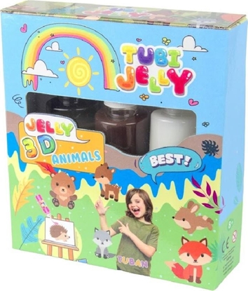 Attēls no TUBAN Zestaw Tubi Jelly 3 kolory - Zwierztka