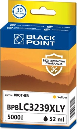 Изображение Tusz Black Point BPBLC3239XLY (zastpuje Brother LC-3239XLY)