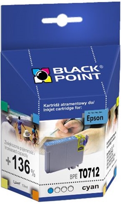 Изображение Tusz Black Point tusz BPET0712 / T0712 (cyan)