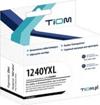 Picture of Tusz Tiom Tusz Tiom do Brother LC1240 | MFC-J5910DW | yellow