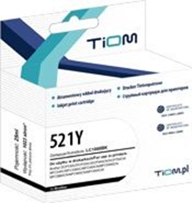Picture of Tusz Tiom Tusz Tiom do Canon CLI-521Y | iP3600/MP540 | yellow