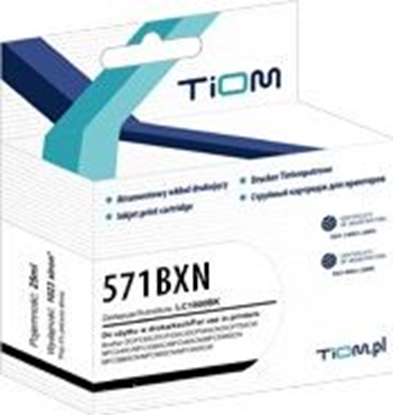 Picture of Tusz Tiom Tusz Tiom do Canon CLI-571BK | PIXMA MG-5750 | black