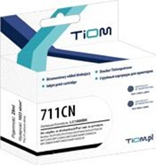 Picture of Tusz Tiom Tusz Tiom do HP CZ130A | Designjet T120 | cyan