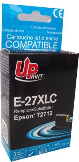 Изображение Tusz UPrint Tusz 27XL (E-27XLC)