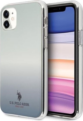 Picture of U.S. Polo Assn US Polo USHCN61TRDGLB iPhone 11 niebieski/blue Gradient Pattern Collection