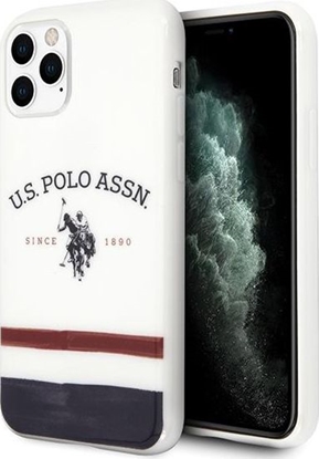 Picture of U.S. Polo Assn US Polo USHCN65PCSTRB iPhone 11 Pro Max biały/white Tricolor Pattern Collection