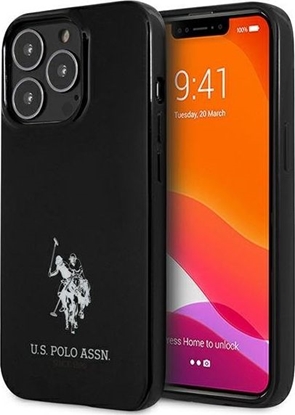 Attēls no U.S. Polo Assn US Polo USHCP13LUMHK iPhone 13 Pro / 13 6,1" czarny/black hardcase Horses Logo