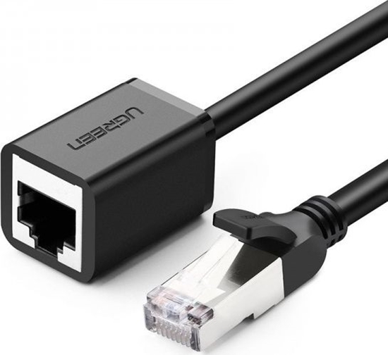Picture of Ugreen Kabel sieciowy UGREEN przeduacz Ethernet RJ45, Cat. 6, FTP, z metalow wtyczn 2m, (czarny)