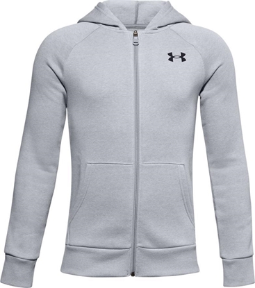 Picture of Under Armour Bluza UA Boy's Rival Cotton FZ Hoodie 1357613 011 1357613 011 szary M