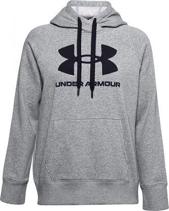 Picture of Under Armour Under Armour Rival Fleece Logo Hoodie 1356318-035 szary XS