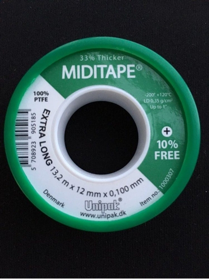 Picture of Unipak Tama teflonowa do instalacji wodnych 12mm x 13,2m grubo 0,1mm (13114)