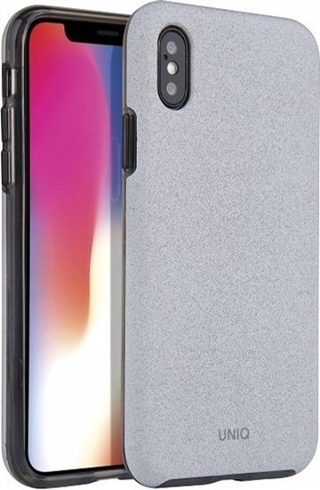 Изображение Uniq UNIQ etui Lithos iPhone Xs Max jasno -szary/ light grey