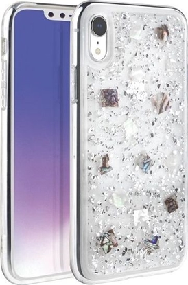 Picture of Uniq UNIQ etui Lumence Clear iPhone Xr srebrny/Perivvinkle silver