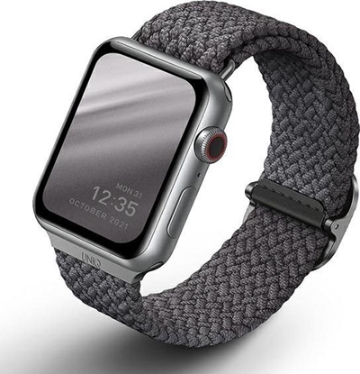 Изображение Uniq UNIQ pasek Aspen Apple Watch 40/38mm Braided szary/granite grey