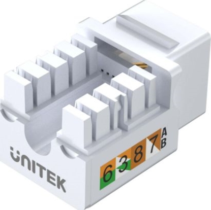 Attēls no Unitek Modu keystone port RJ-45 kat.6 UTP (T012A)