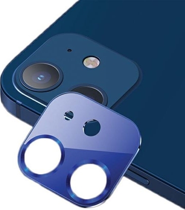 Attēls no Usams USAMS Camera Lens Glass iPhone 12 metal niebieski/blue BH703JTT05 (US-BH703)