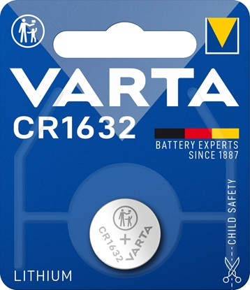 Attēls no Varta 1x 3V CR 1632 Single-use battery CR1632 Lithium