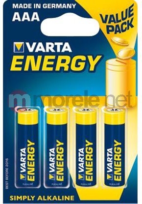 Attēls no Varta Bateria Energy AAA / R03 4 szt.