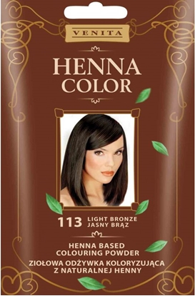 Picture of Venita Zioowa odywka koloryzujca Henna Color 30g 113 jasny brz