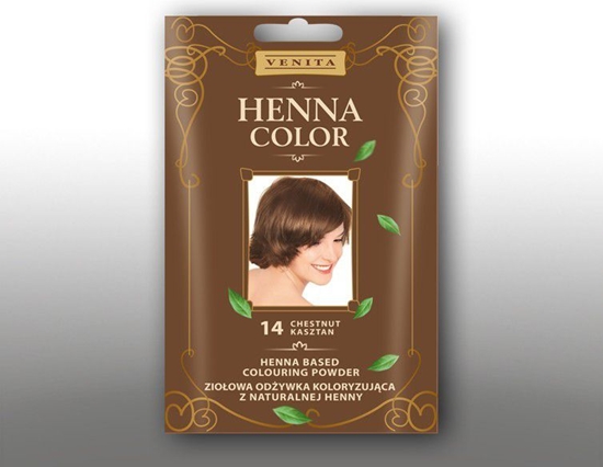 Picture of Venita Zioowa odywka koloryzujca Henna Color 30g 14 kasztan