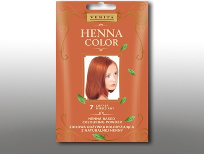 Picture of Venita Zioowa odywka koloryzujca Henna Color 30g 7 miedziany