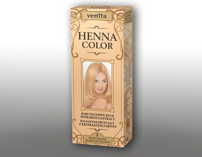 Изображение Venita Ziołowe Balsamy Henna Color 1 Słoneczny blond 75ml