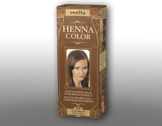 Picture of Venita Zioowe Balsamy Henna Color 114 Zoty brz 75ml