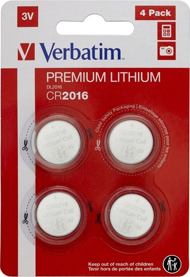 Picture of Verbatim CR2016 Single-use battery Lithium