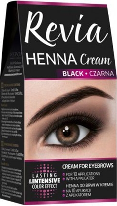 Изображение Verona Revia Henna do brwi w kremie Czarna 15 ml