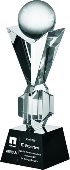 Picture of Victoria Sport Trofeum szklane grawerowane z etui +wypenianie farb