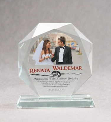 Attēls no Victoria Sport Trofeum szklane z nadrukiem kolorowym LuxorJet i etui