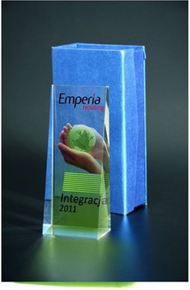 Attēls no Victoria Sport Trofeum szklane z nadrukiem kolorowym LuxorJet i etui