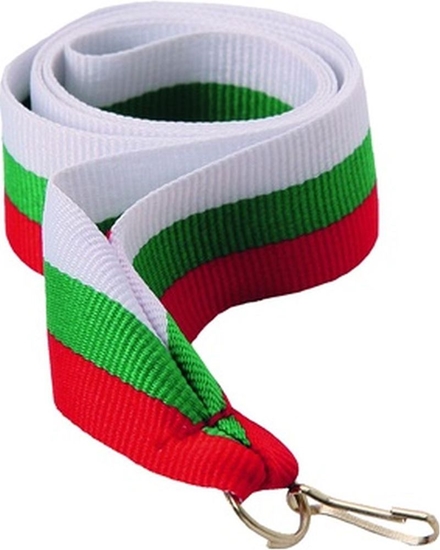 Picture of Victoria Sport Wstka 11 mm - biao-zielono-czerwona