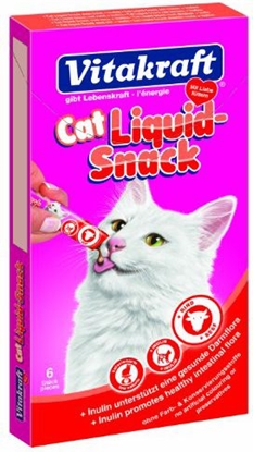 Изображение Vitakraft VITAKRAFT 6x15g CAT LIQUID-SNACK WOOWINA