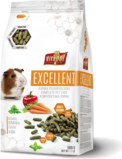 Изображение Vitapol EXCELLENT KARMA PENOPORCJOWA DLA KAWII DOMOWEJ 500g