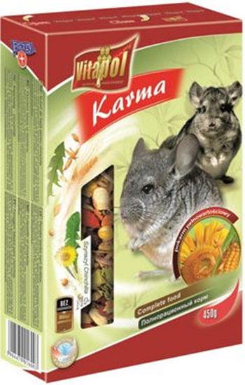 Picture of Vitapol Karma peno porcjowa dla szynszyli 450g