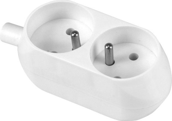 Picture of Volteo GNIAZDO PODWÓJNE 16A 250V ROZBIERALNE Z/U BIAE