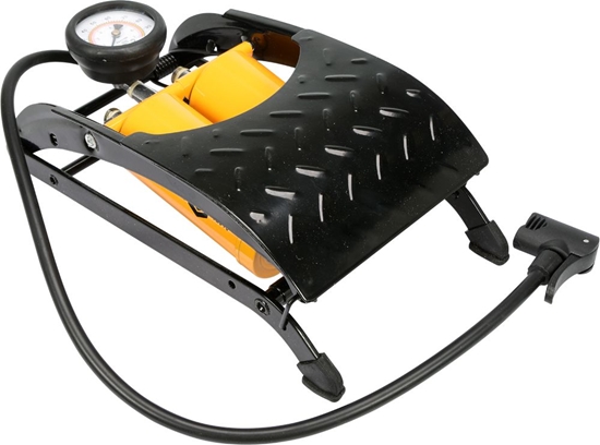 Изображение Vorel Pompa nona dwutokowa z manometrem 0.7MPa podwójna gowica + kocówki (82015)