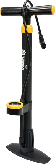 Изображение Vorel Pompka supkowa z manometrem 0-1,1MPa 60cm,podwójna gowica (82022)