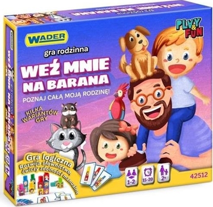 Picture of Wader Gra planszowa We mnie na barana!