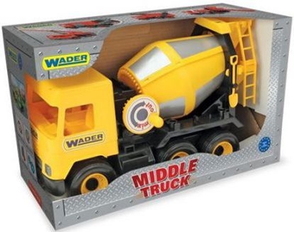 Изображение Wader Middle truck - Betoniarka żółta (234576)
