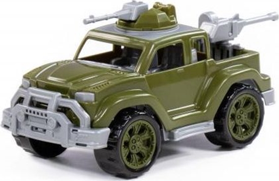 Picture of Wader Polesie 83616 Samochód Pick-up wojskowy Legionista-mini z 2-ma karabinami maszynowymi w siatce