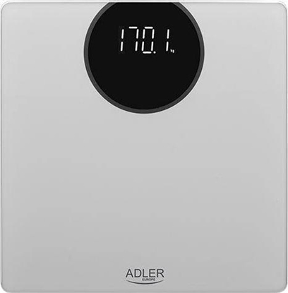 Picture of Adler AD 8175 personal scale Square Silver Electronic personal scale