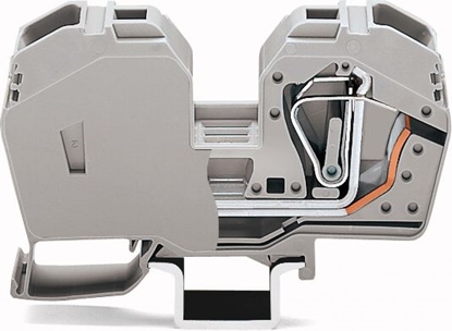 Picture of Wago Zczka szynowa 2-przewodowa 35mm2 niebieska (285-634)