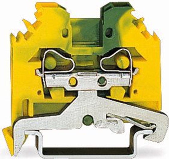 Picture of Wago Zczka szynowa ochronna 4mm2 óto-zielona (281-107)